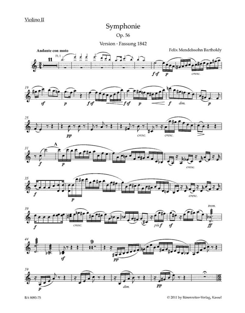 Symphony in A minor No. 3